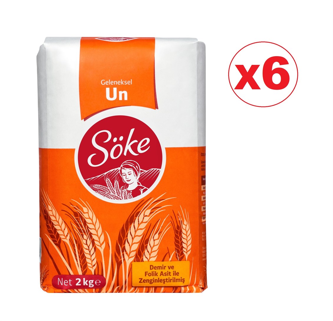 ETC.SOKE UN 2 KG X 6 ADET
