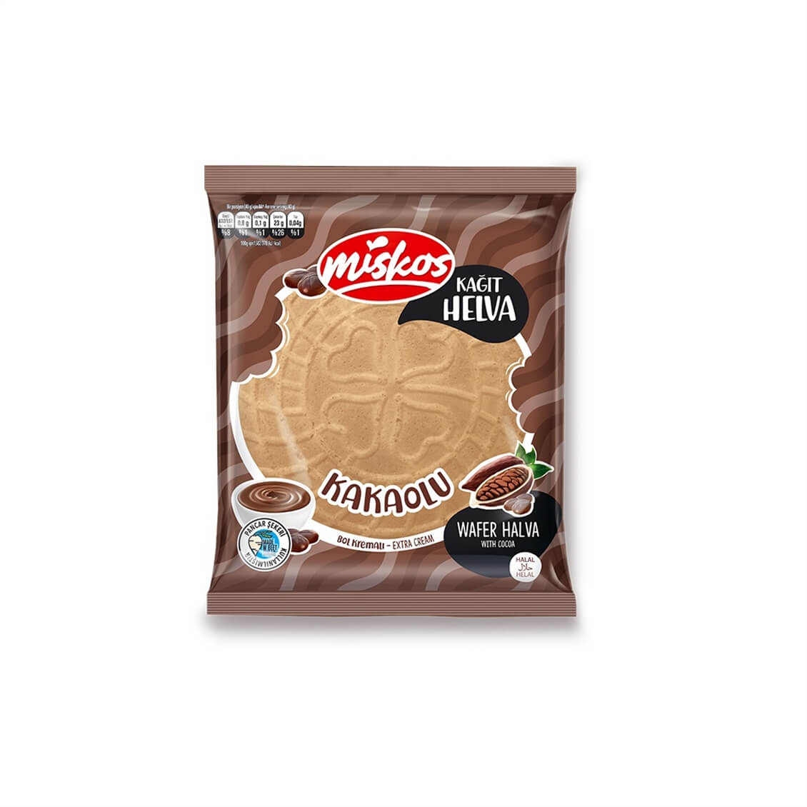 Miskos Kağıt Helva Kakaolu 45 gr