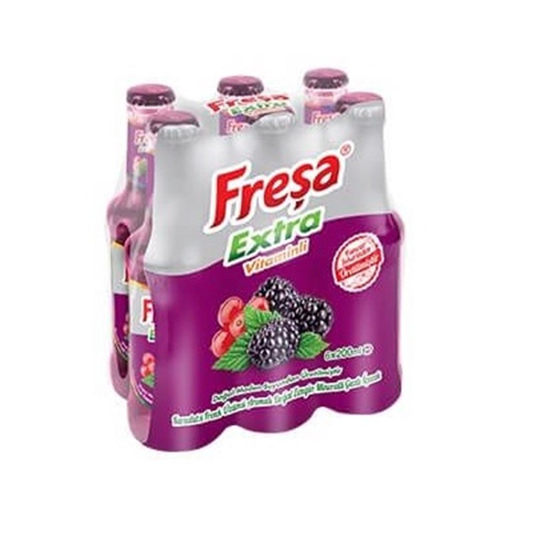 Freşa Extra Karadut Frenk Üzümü 200 ml 6'lı