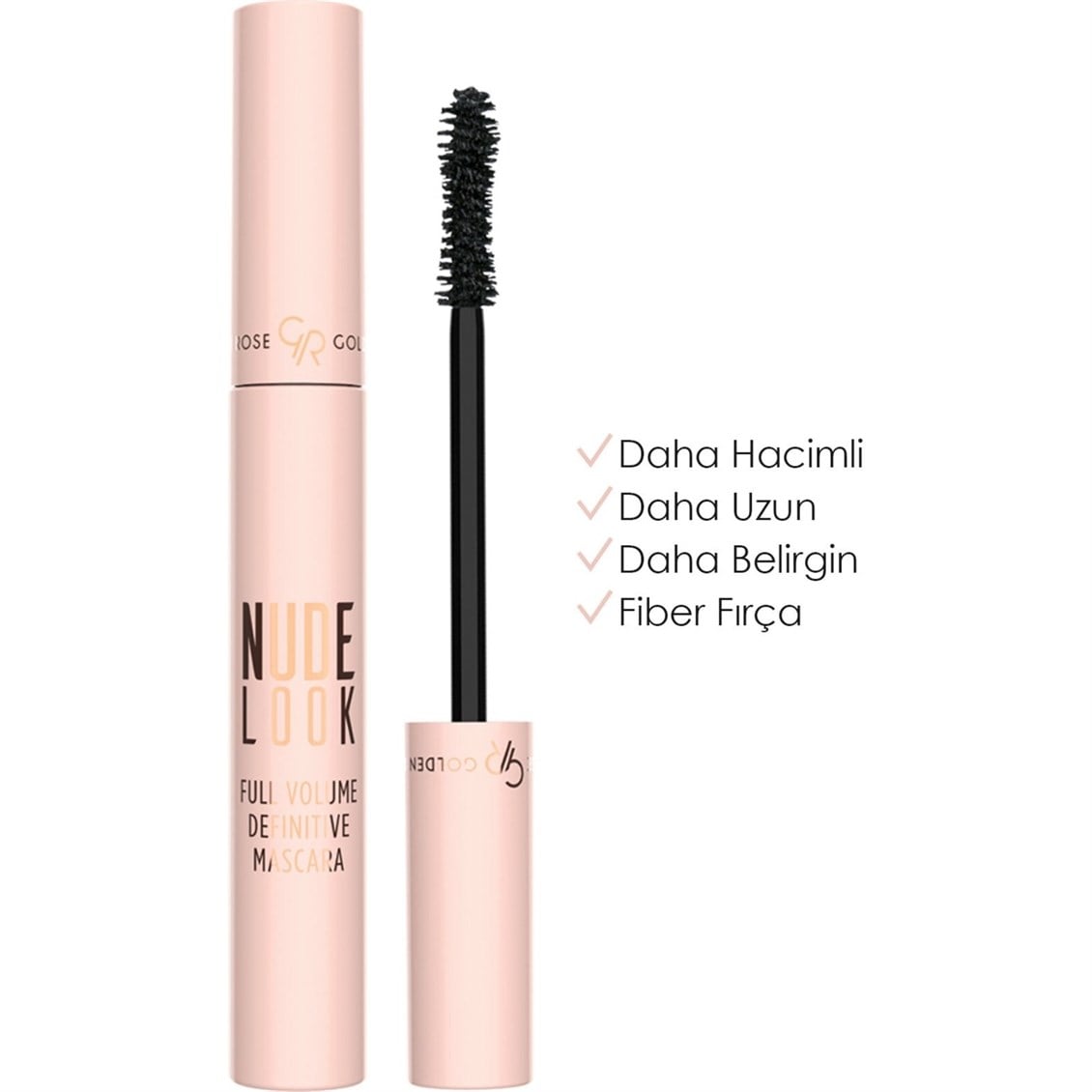 Golden Rose Siyah Maskara - Nude Look Full Volume Definitive Mascara