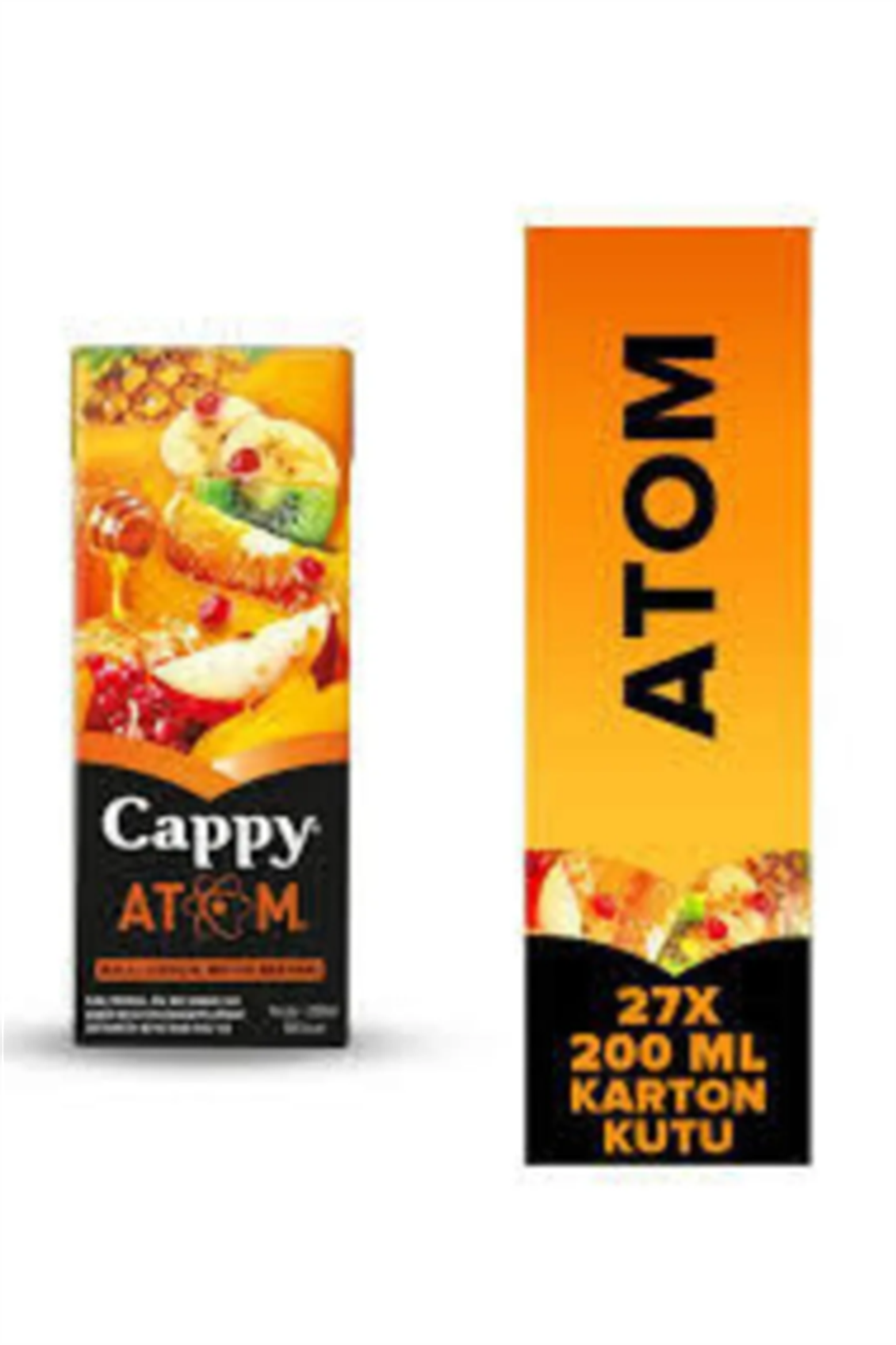 ETC.CAPPY M.SUYU 200 ML ATOM X 27 ADET