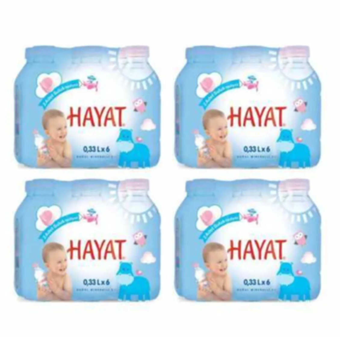 ETC.HAYAT SU BEBEK 6*330 ML X 4 ADET