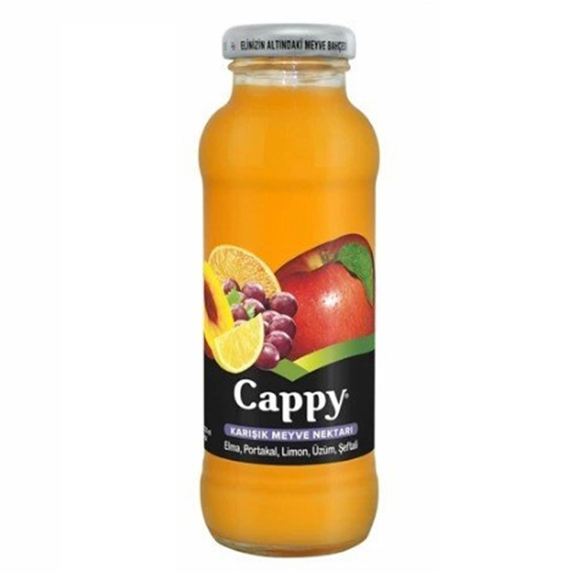Cappy Meyve Suyu Karışık Nektar 250 ml Cam