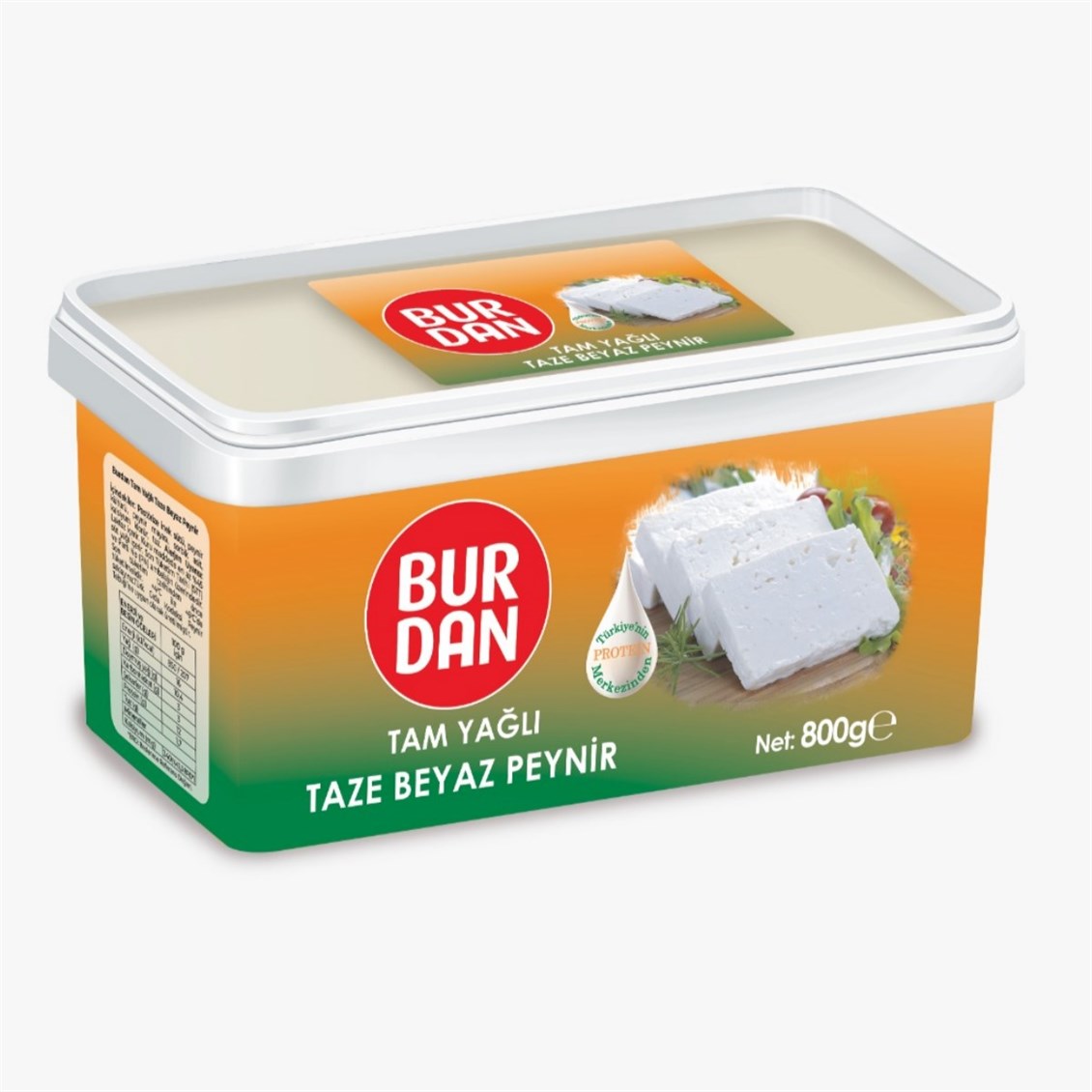 Burdan Beyaz Peynir Tam Yağlı 800 gr