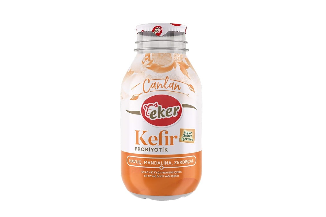 Eker Kefir Havuç - Zerdeçal ve Mandalinalı 290 ml