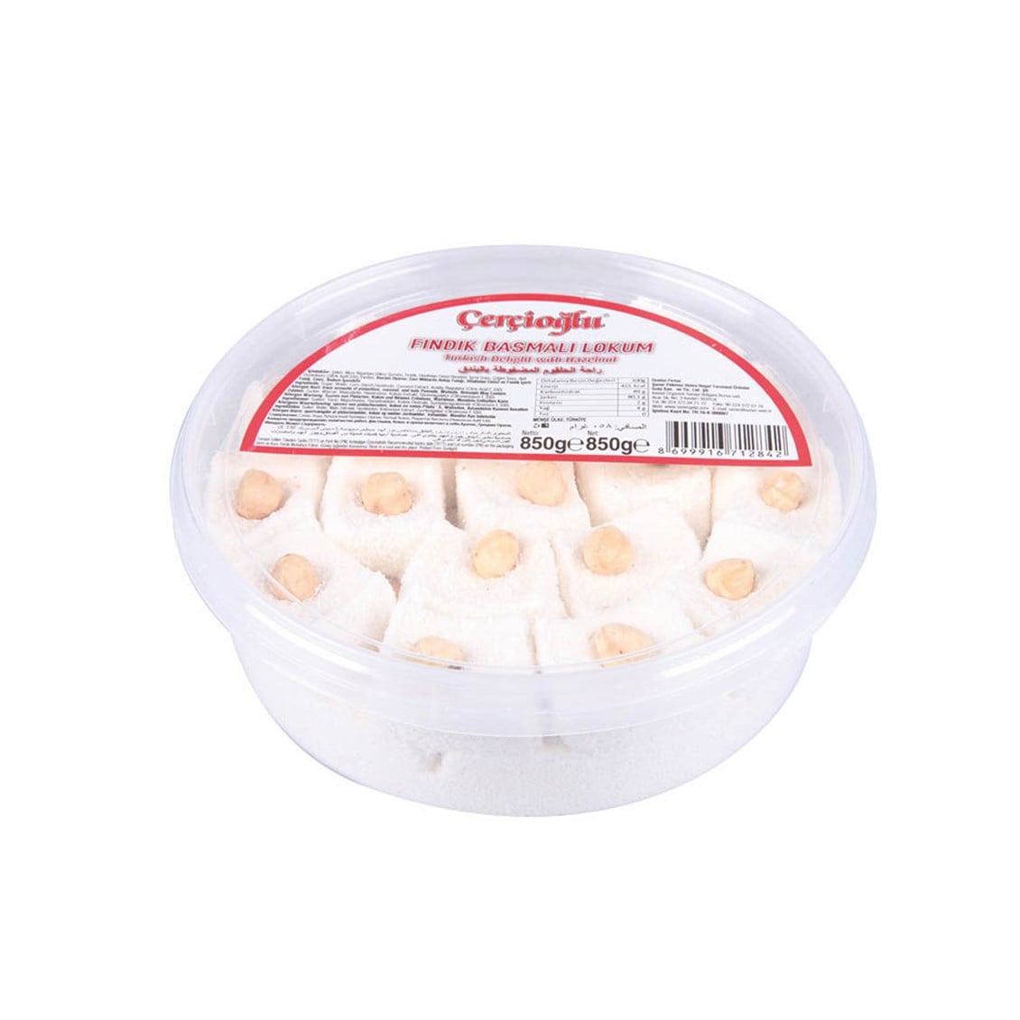 Şener Lokum Fındıklı Sultan 850 gr