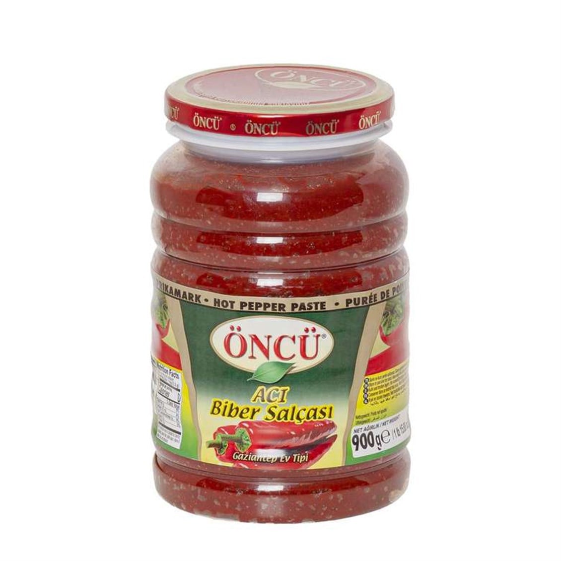 Öncü Biber Salça Acı 900 gr