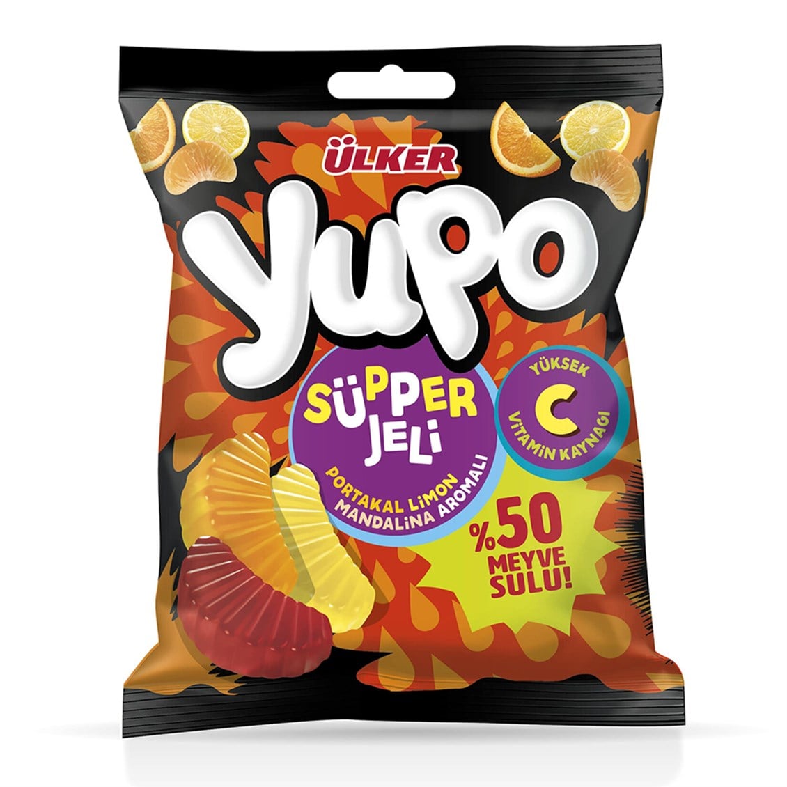 Ülker Yupo Süpper Jeli C Vitaminli Şekerleme 64 gr