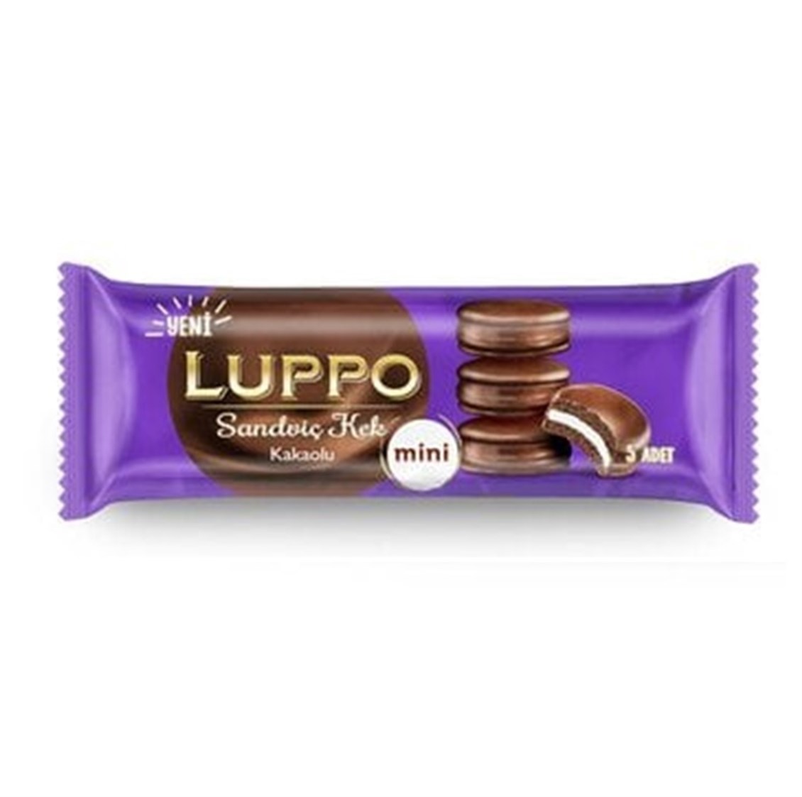 Şölen Luppo Kakaolu Sandıviç Mini Kek 55 gr