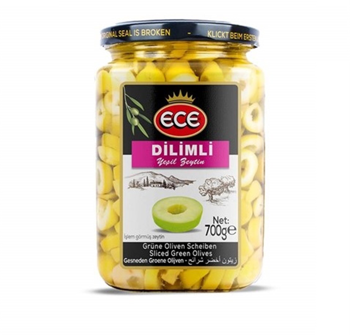 Ece Yeşil Zeytin Dilimli 700 gr