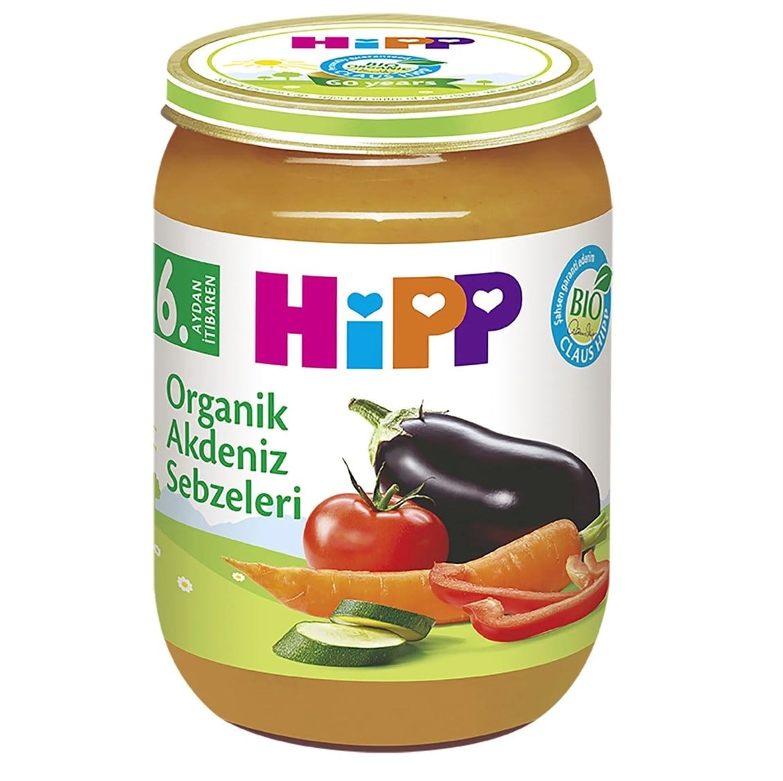 Hipp Organik Akdeniz Sebzeleri 190 gr