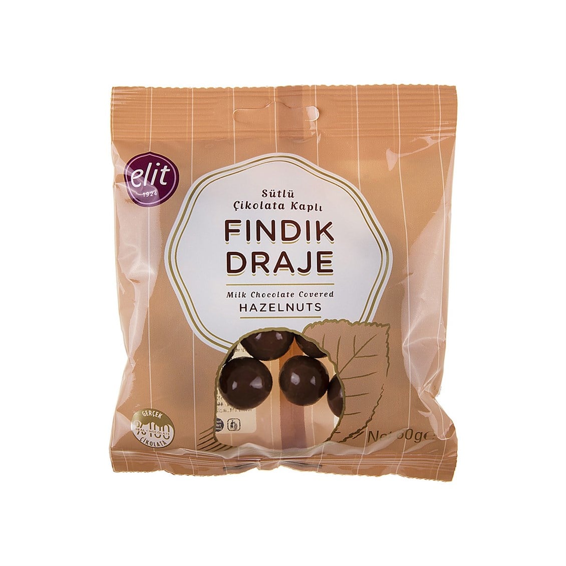Elit Draje Sütlü Fındık 60 Gr