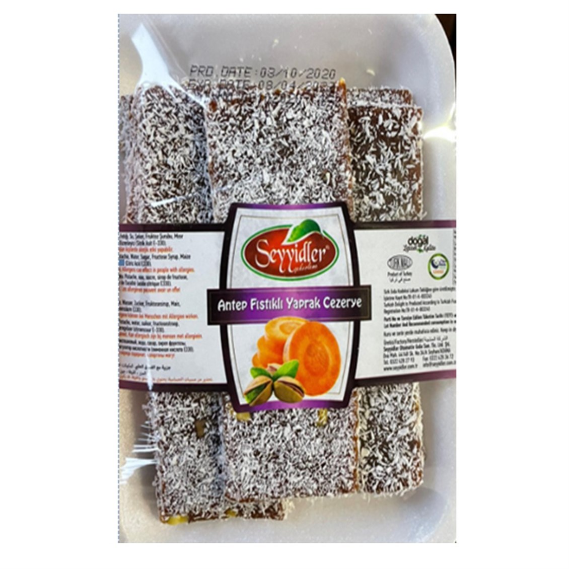 Seyyidler Antep Fıstıklı Cezerye 300 gr