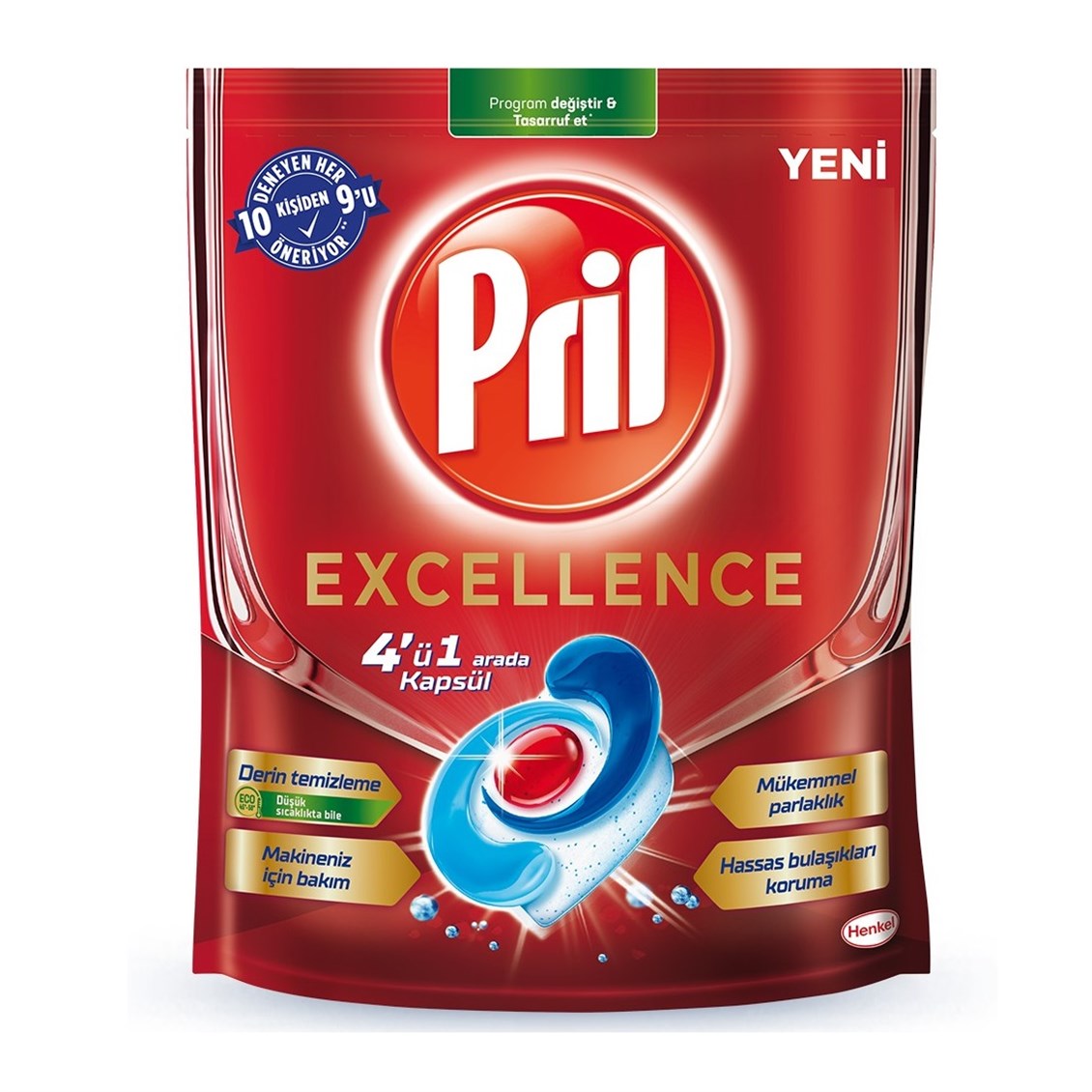 Pril Exellence Bulaşık Makinası Deterjanı Tableti 40'lı