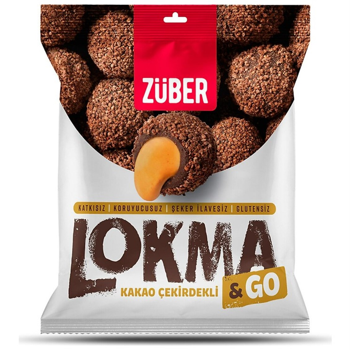 Züber Lokma & Go Kakao Çekirdekli 32 gr