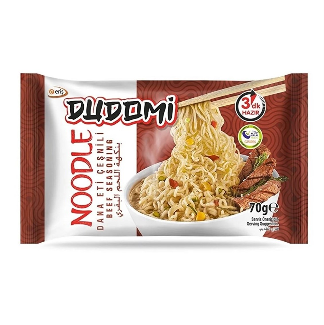 Dudomi Noodle Dana Eti Çeşnili 70 gr