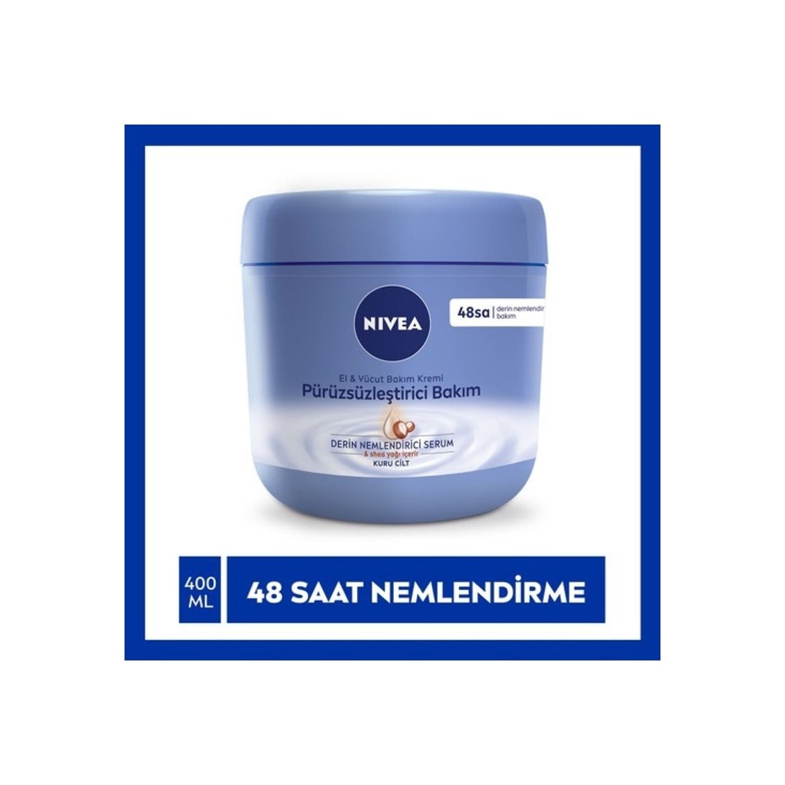 Nivea Pürüzsüzleştirici El & Vücut Bakım Kremi 400 ml
