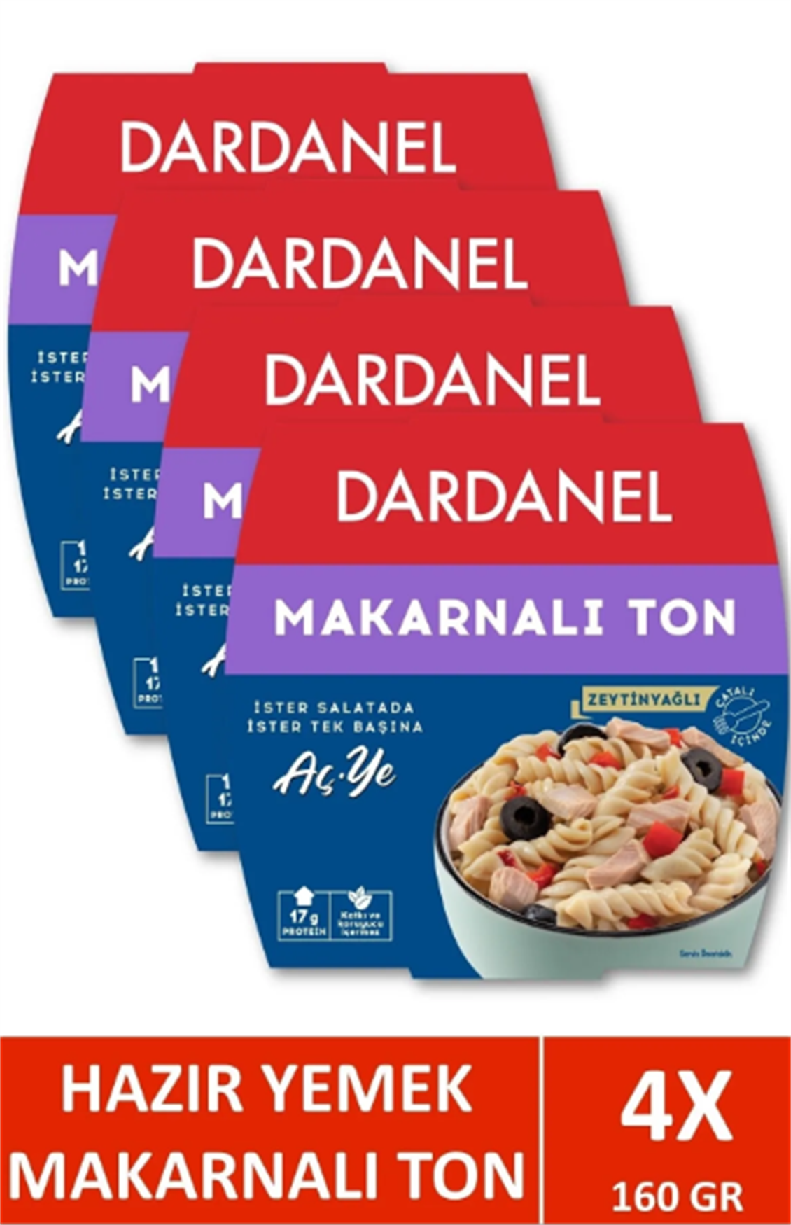 DARDANEL ACYE MAKARNALI TON BALIGI X 4 ADET