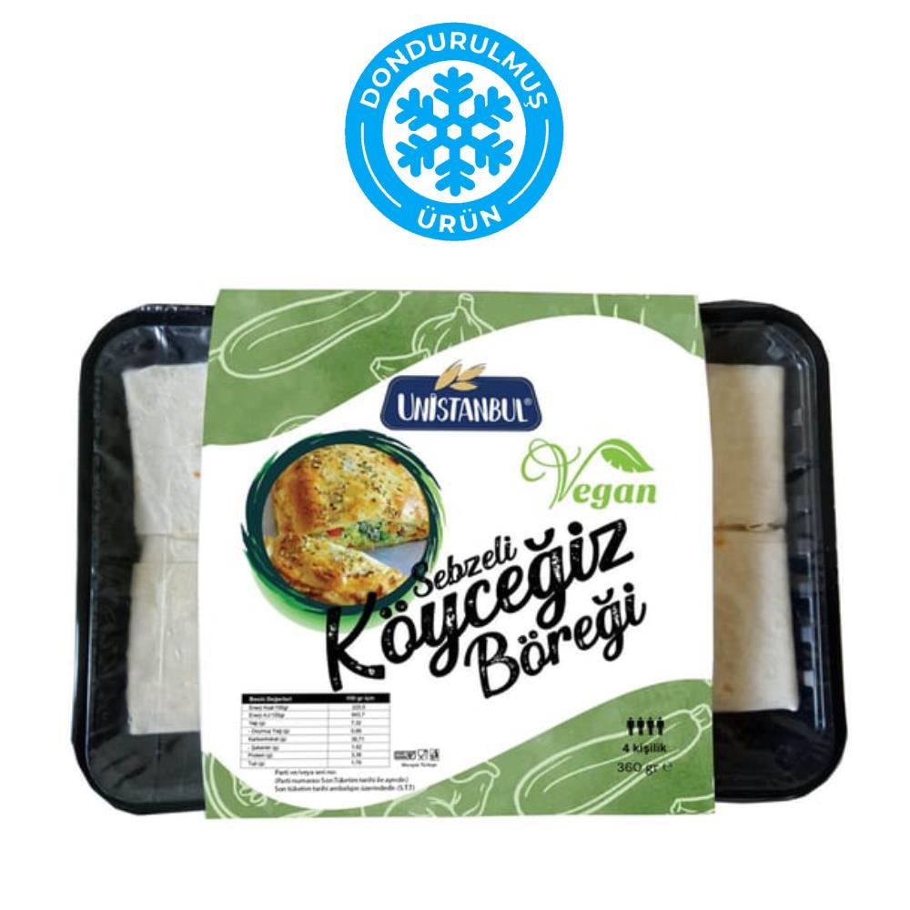 Unistanbul Sebzeli Köyceğiz Böreği Vegan 360 gr