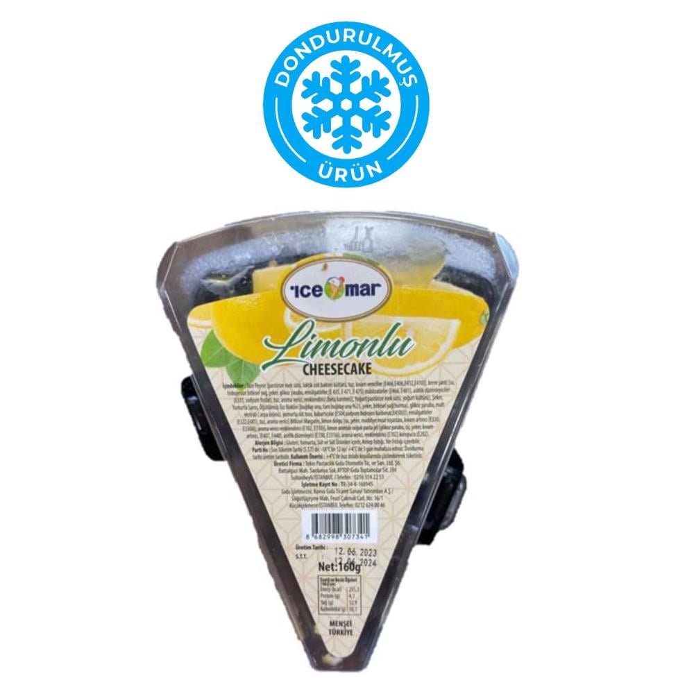 Icemar Cheesecake Dilim Limonlu  150 gr
