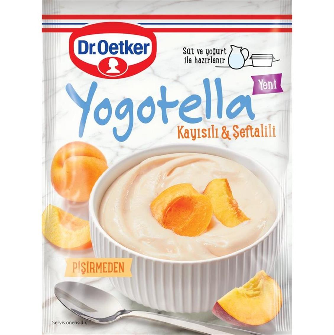 Dr.Oetker Yogotella Kayısı ve Şeftalili 77 gr