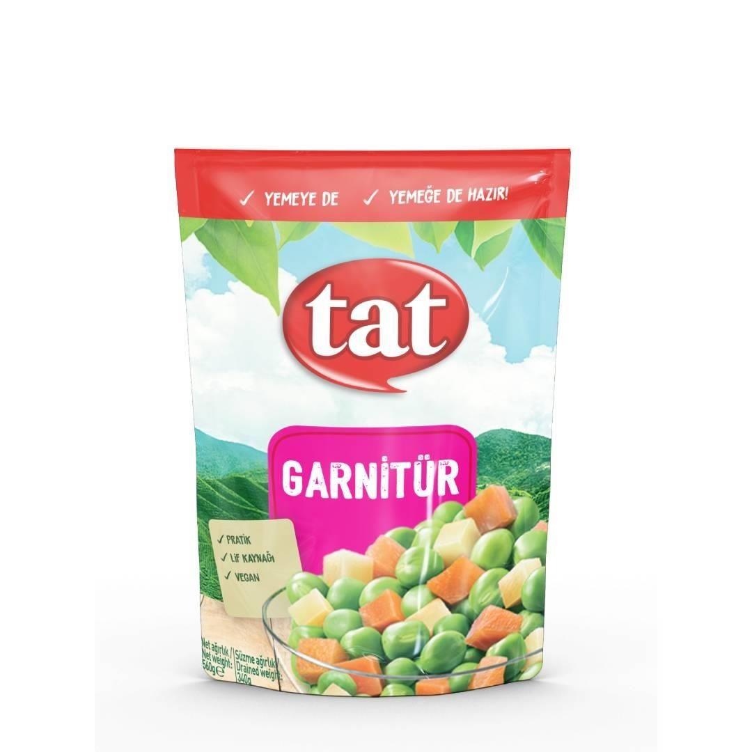 Tat Pratik Haslanmış Bezelyeli Garnitür 560 gr