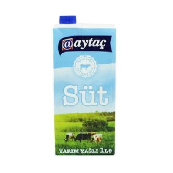 Aytaç Süt Yarım Yağlı 1 lt