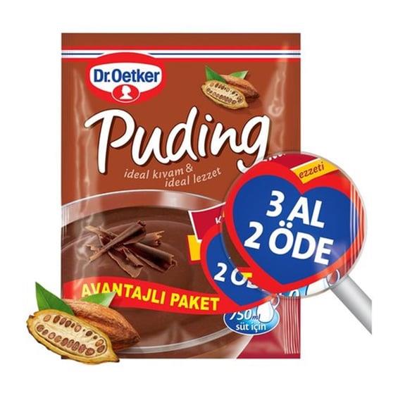 Dr.Oetker Kakaolu Puding 3 Al 2 Öde 441 gr