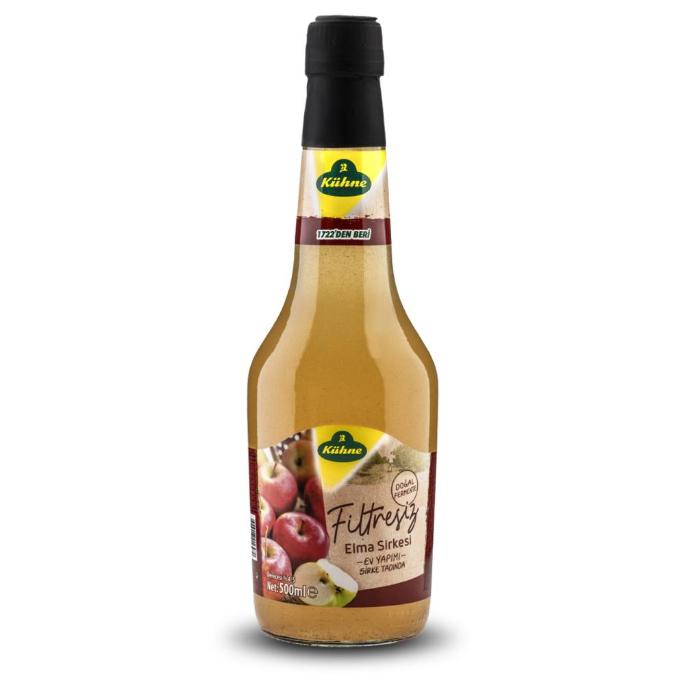 Kühne Filtresiz Elma Sirkesi 500 ml