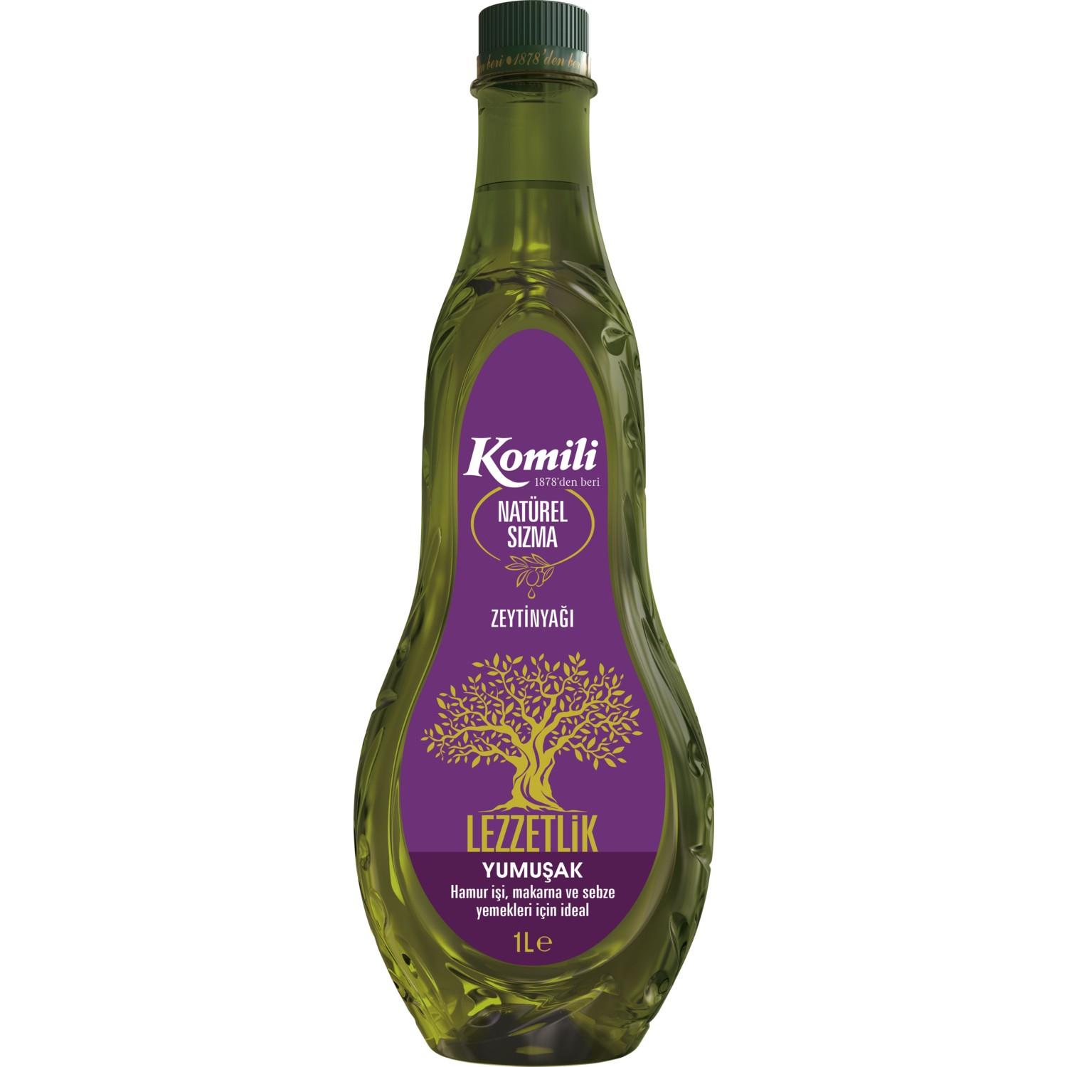 Komili Lezzetlik Yumuşak Natürel Sızma Zeytinyağı 1 lt