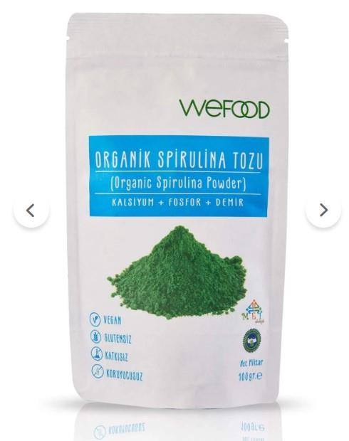 WEFOODORGANIKSPIRULINATOZU100GR
