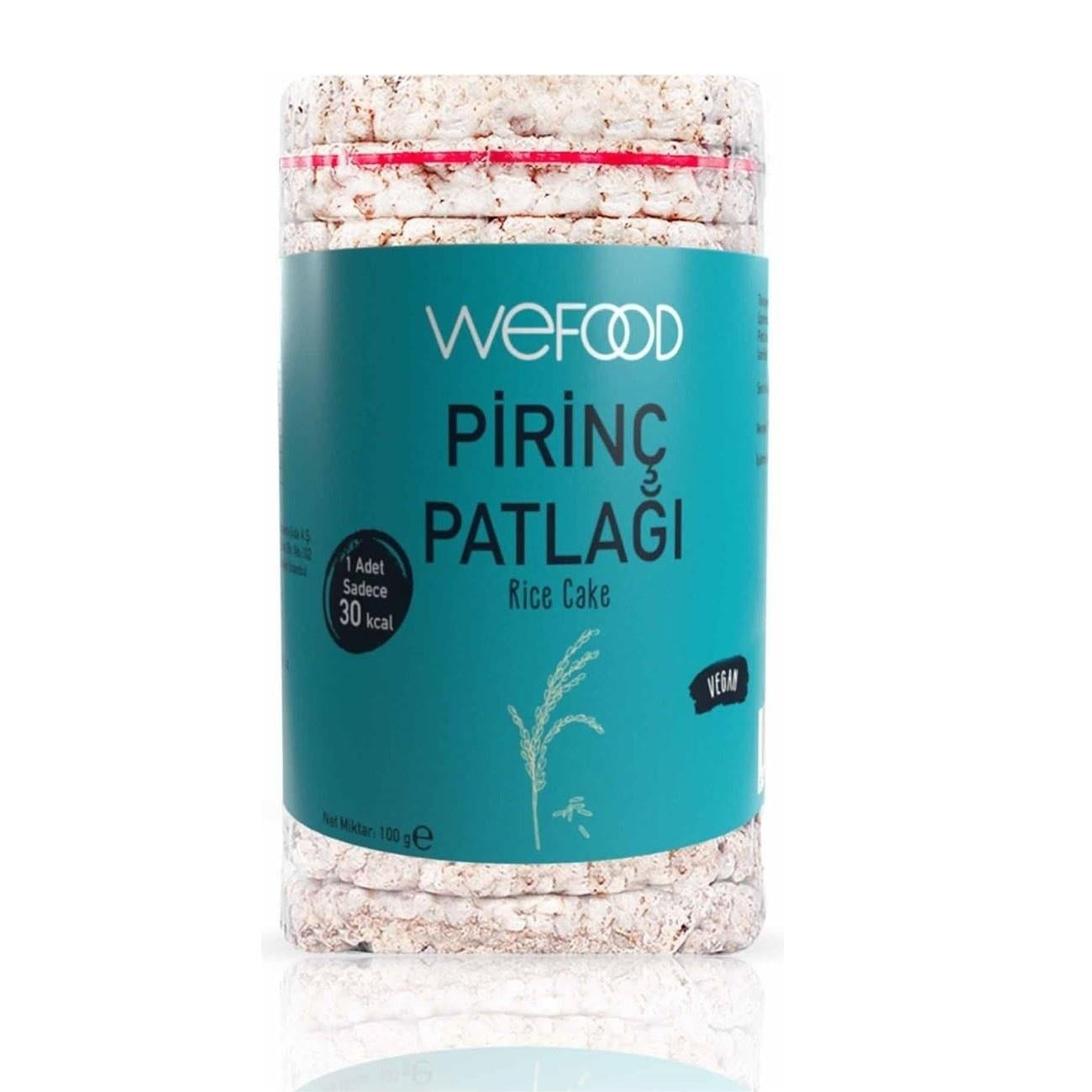 Wefood Glutensiz Pirinç Patlağı 100 gr