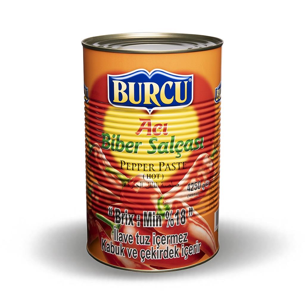 Burcu Acı Biber Salçası 4250 gr