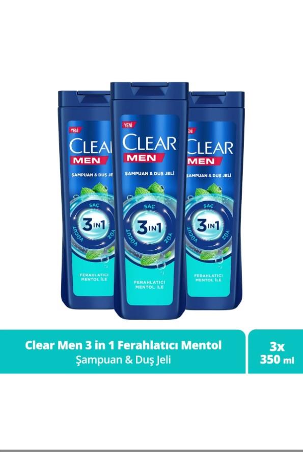 ETC.CLEARSAMP.350ML3/1MENTOLX3ADET