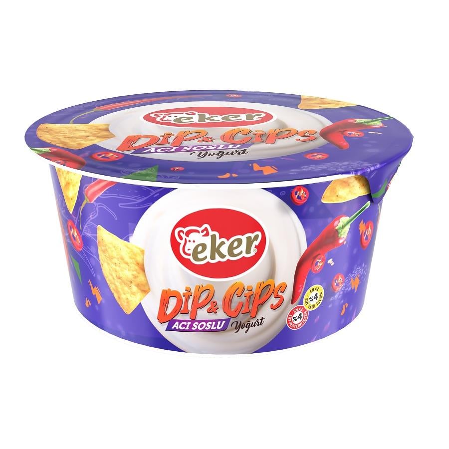 Eker Dip&Cips Acı Soslu Yoğurt 125 gr