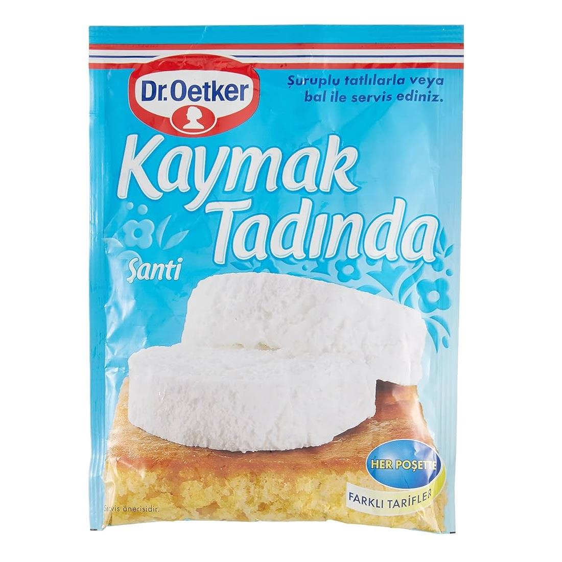 Dr.Oetker Krem Şamti Kaymak Tadında 58 gr