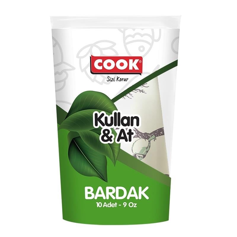 Cook Karton Bardak 7 Oz 10'lu