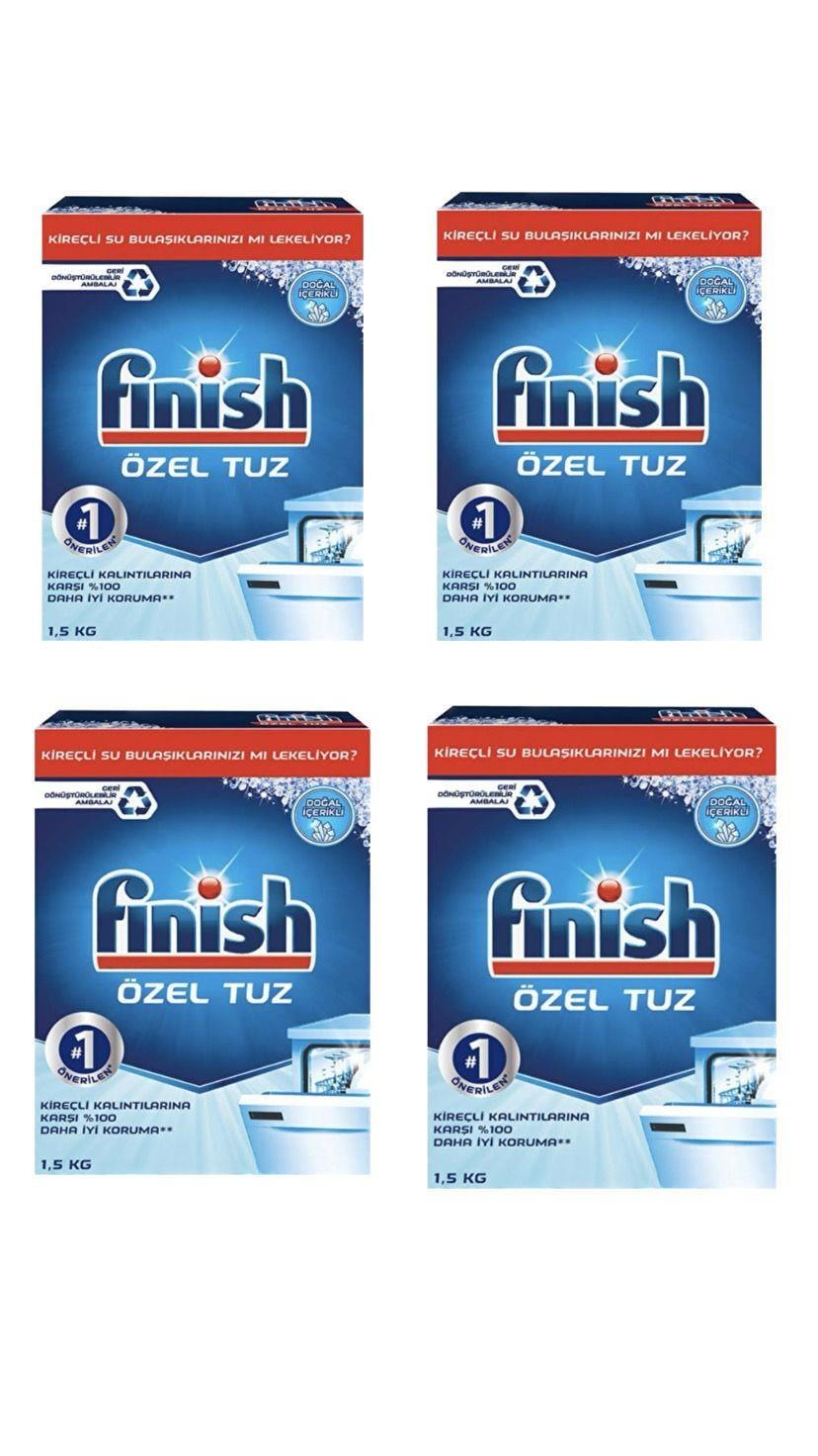 Finish Bulaşık Tuzu 1500gr X4