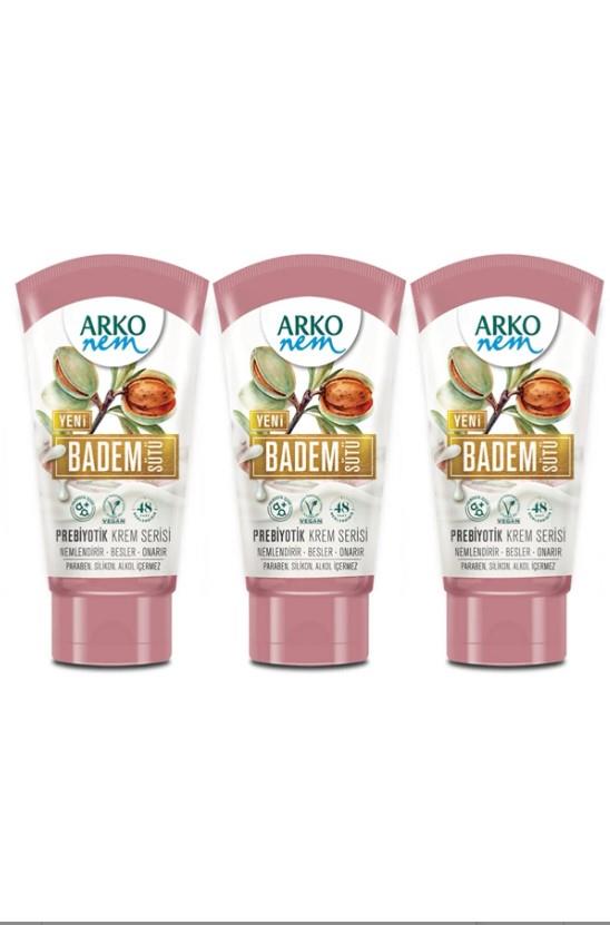 Etc Arko Nem Prebiyotik Krem Serisi Badem Sütü 60ml X3