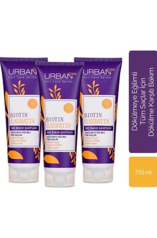 ETCURBANCAREBIOTINKRTNSMPUAN250MLX3