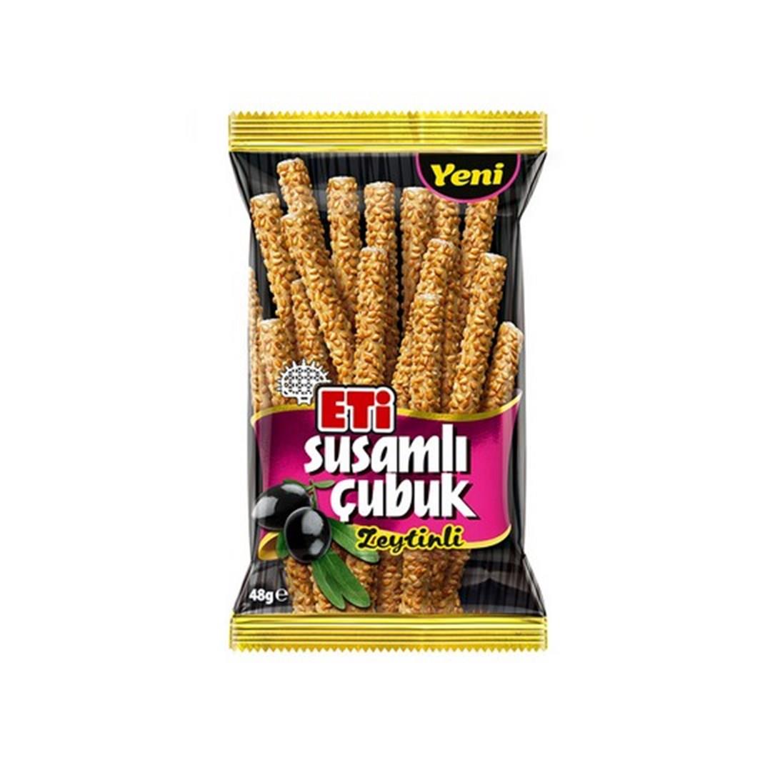 Eti Susamlı Zeytinli Çubuk Kraker 48 gr