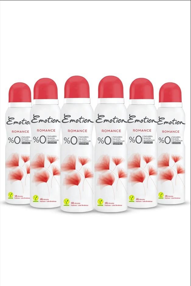 ETCEMOTIONROMANCEDEODORANT150MLX6