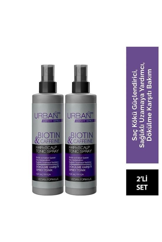 Urban Care Expert Biotin&Caffeine Saç Toniği 200 Ml X2