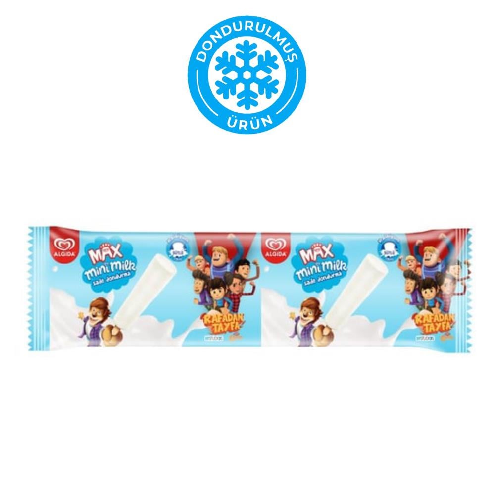 Algida Max Mini Milk Vanilya Aromalı 35 ml