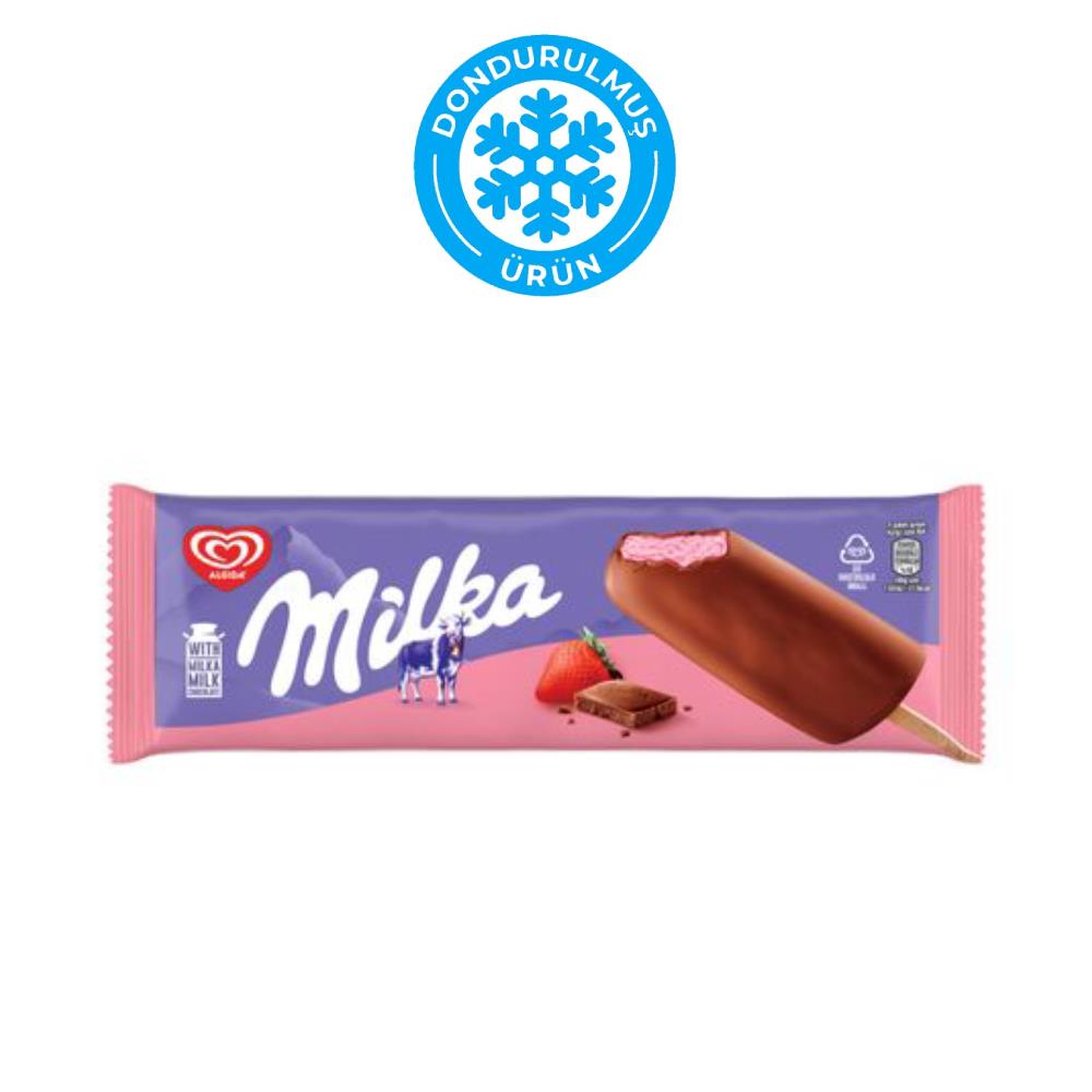Algida Milka Çilek Aromalı 82 ml