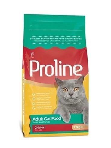 PROLINE KISIR TAVUKLU KEDI MAMASI 1,2KG X4