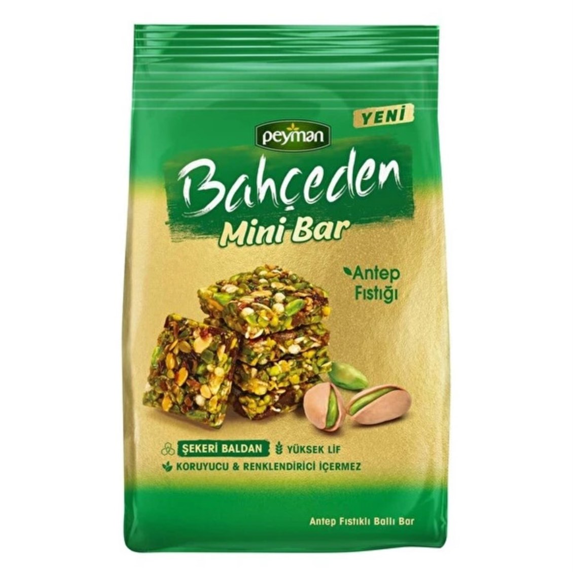 Peyman Bahçeden Antep Fıstıklı Ballı Mini Bar 72 gr