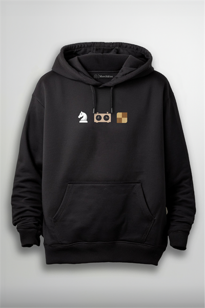 Satranç Simgeleri Hoodie