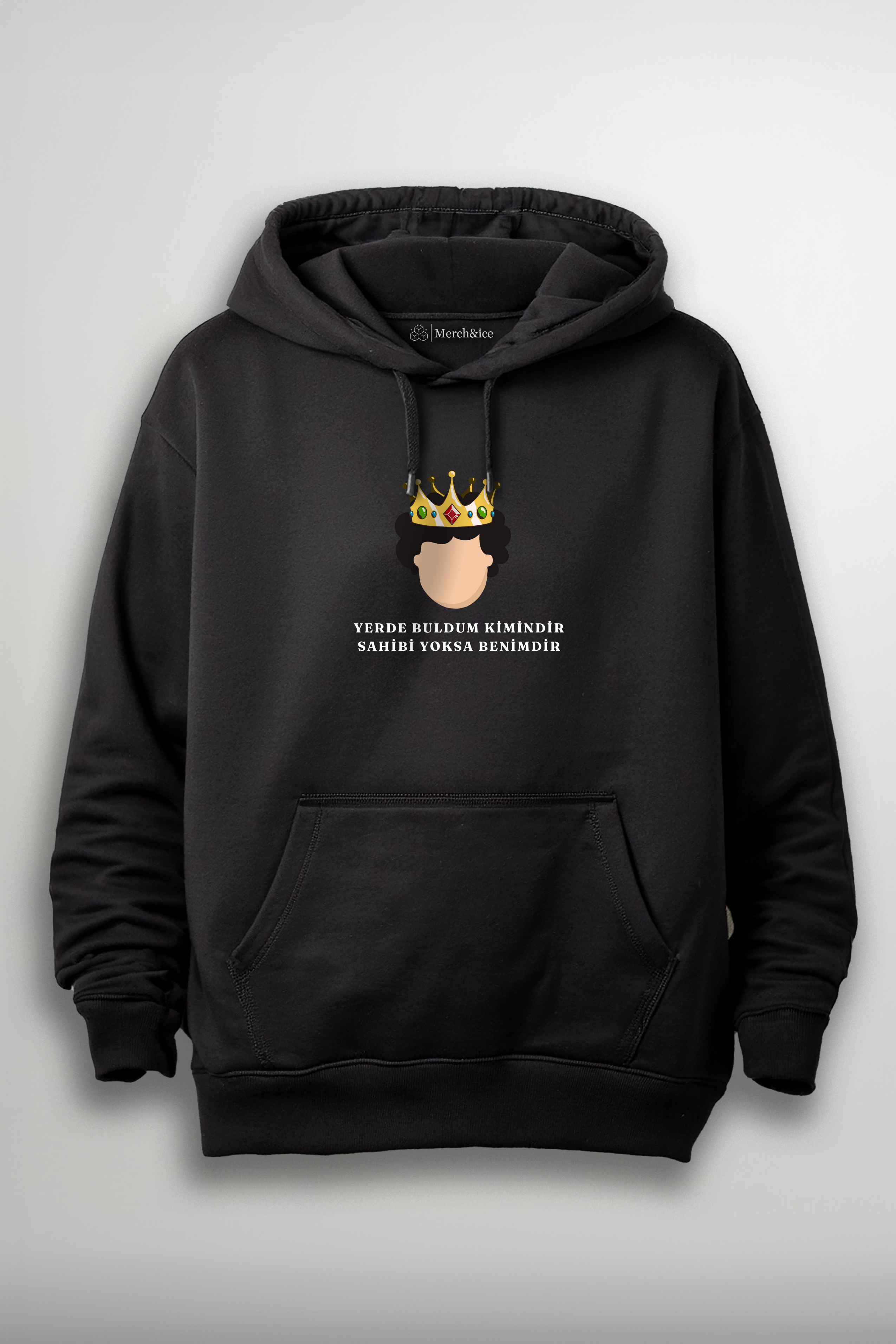 Prens Dizi Baskılı Unisex Hoodie - Yerde Buldum Kimindir Sahibi Yoksa Benimdir