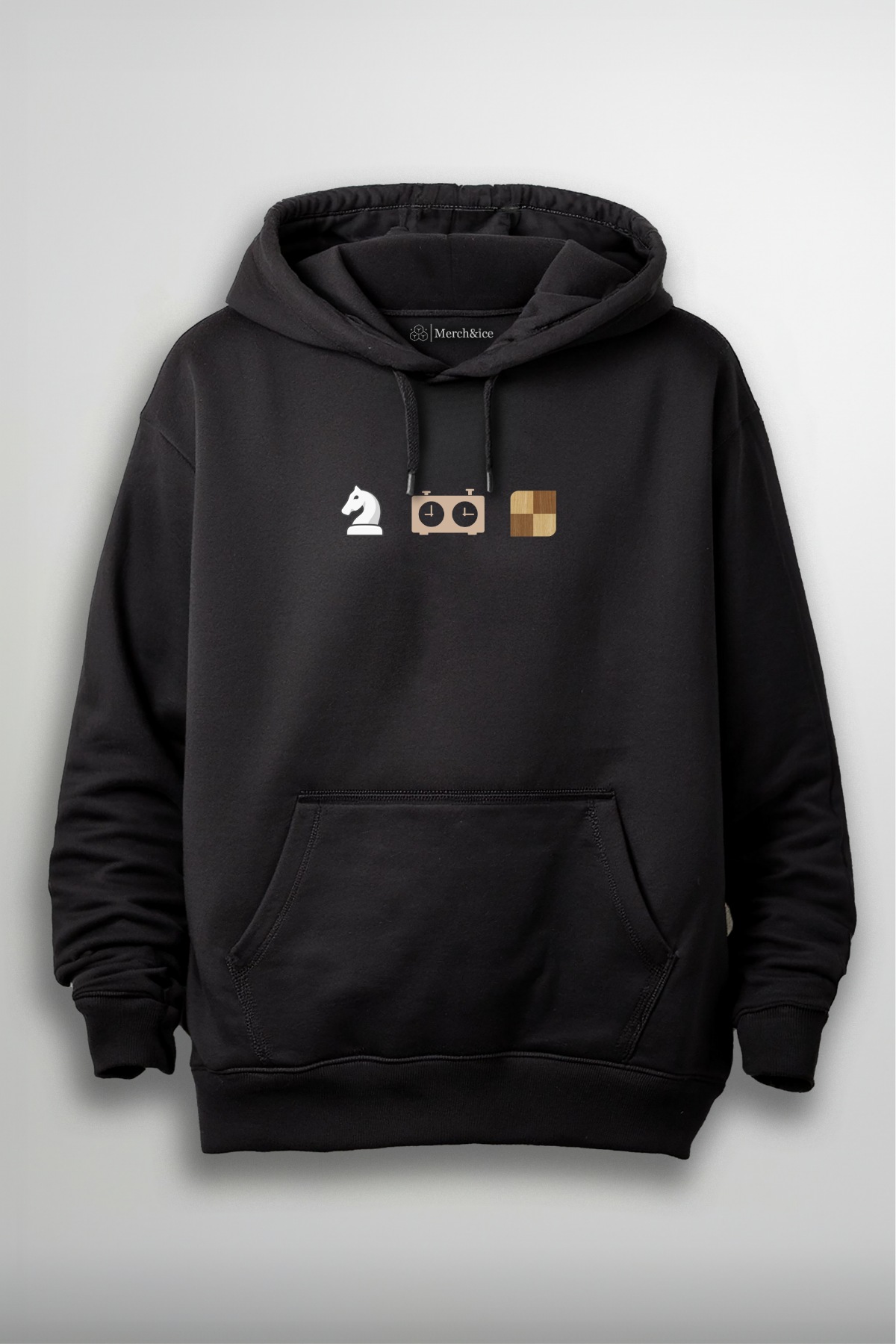 Satranç Simgeleri Hoodie